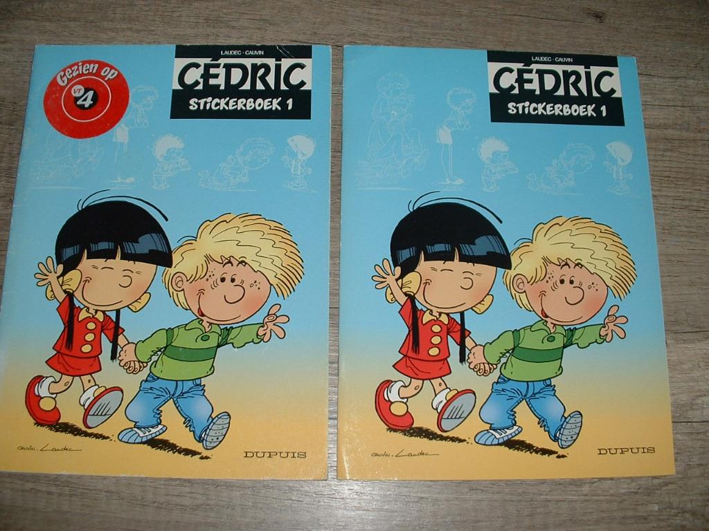 stickerboeken stefan / cedric, Livres, BD, Plusieurs BD, Enlèvement ou Envoi