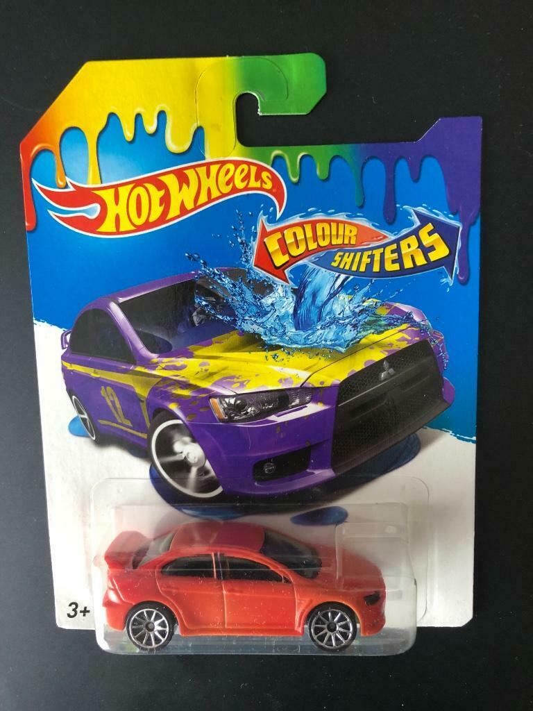 Hot Wheels Color Shifters "2008 Mitsubishi Lancer Evolution", Hobby & Loisirs créatifs, Voitures miniatures | Échelles Autre, Neuf