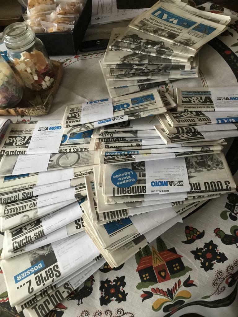 L.V.M. Magasines.. de la moto ~ 45 pcs ~ pour 5€ le lot, 1980 tot heden, Krant
