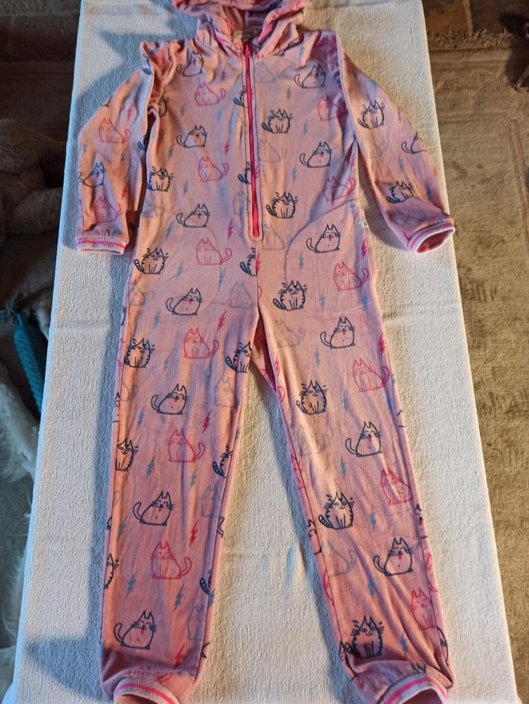 Onesie pyjama van woody in zachte velours, 8 jaar., Enlèvement ou Envoi, Comme neuf