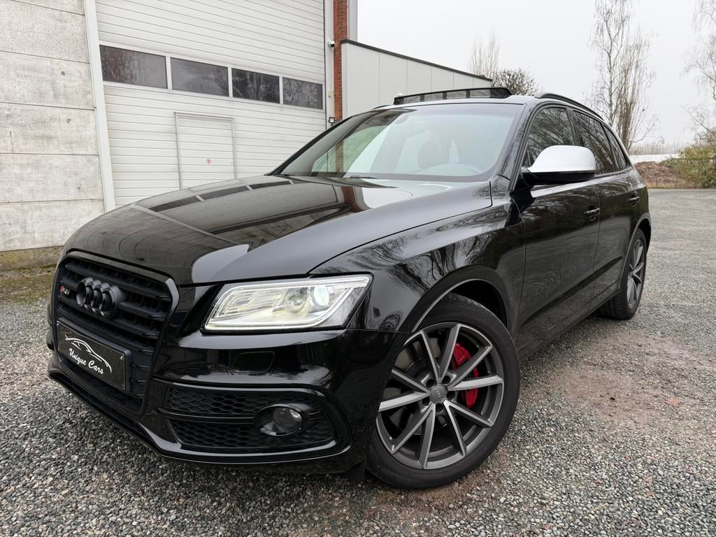 Audi SQ5 3.0 TDi V6 Competition Black Edtion Pano B&O 2017, Autos, Audi, Cuir et Alcantara, Achat, Euro 6, Entreprise