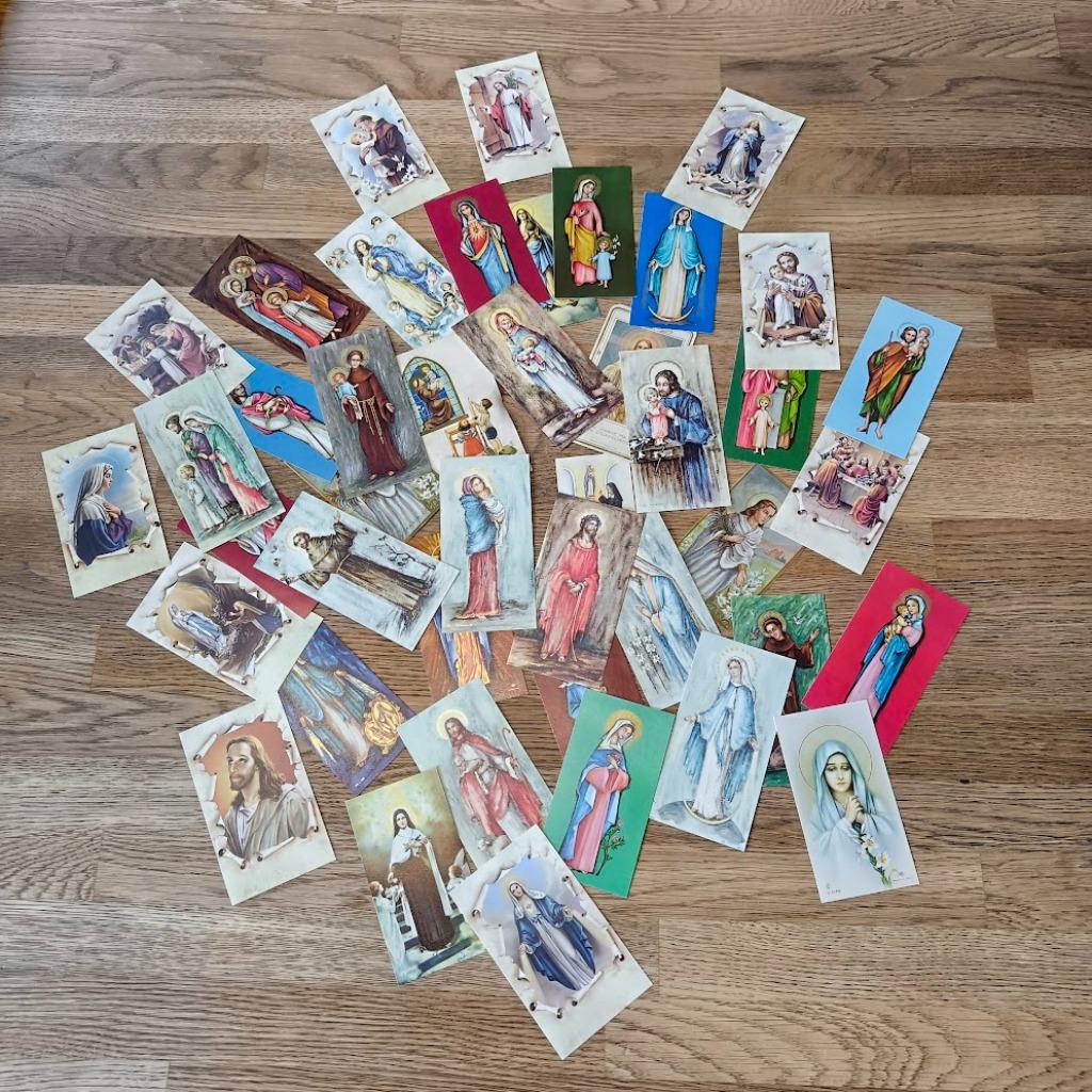 43 christelijke prentkaartje, Ophalen of Verzenden