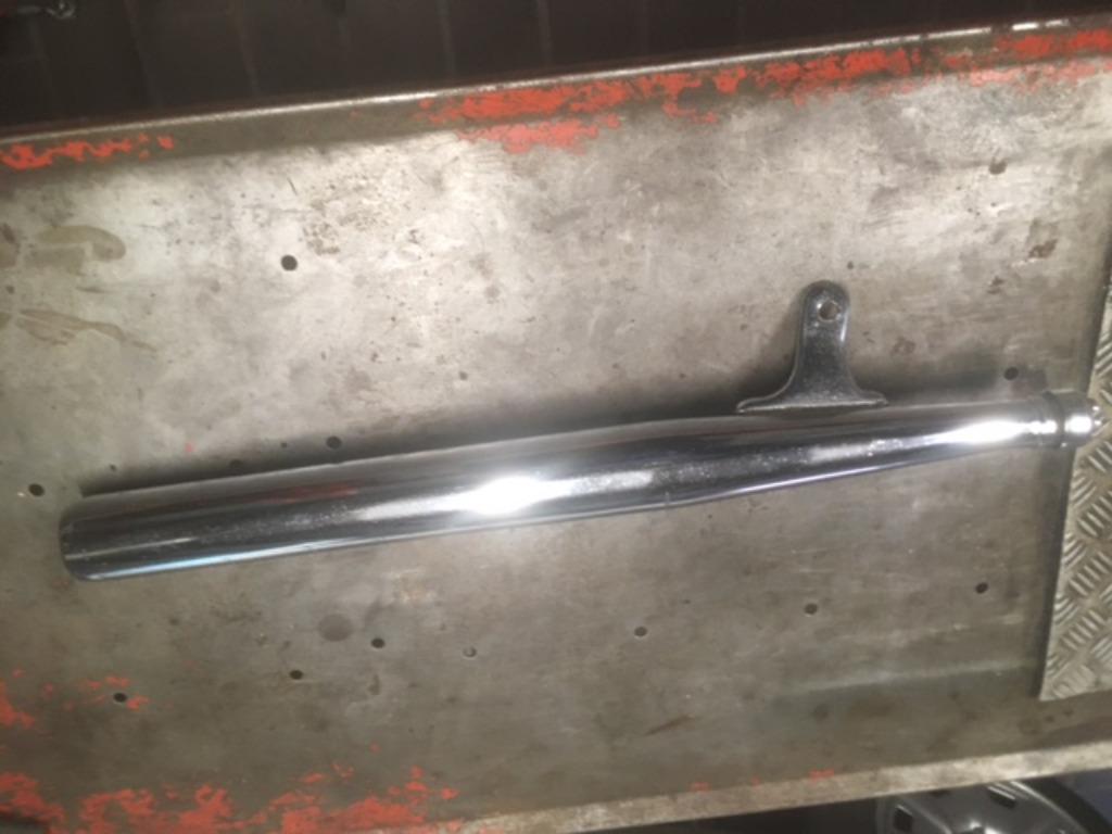 Yamaha FS1 uitlaat origineel Yamaha, Fietsen en Brommers, Ophalen of Verzenden, Gebruikt, Uitlaat, Yamaha