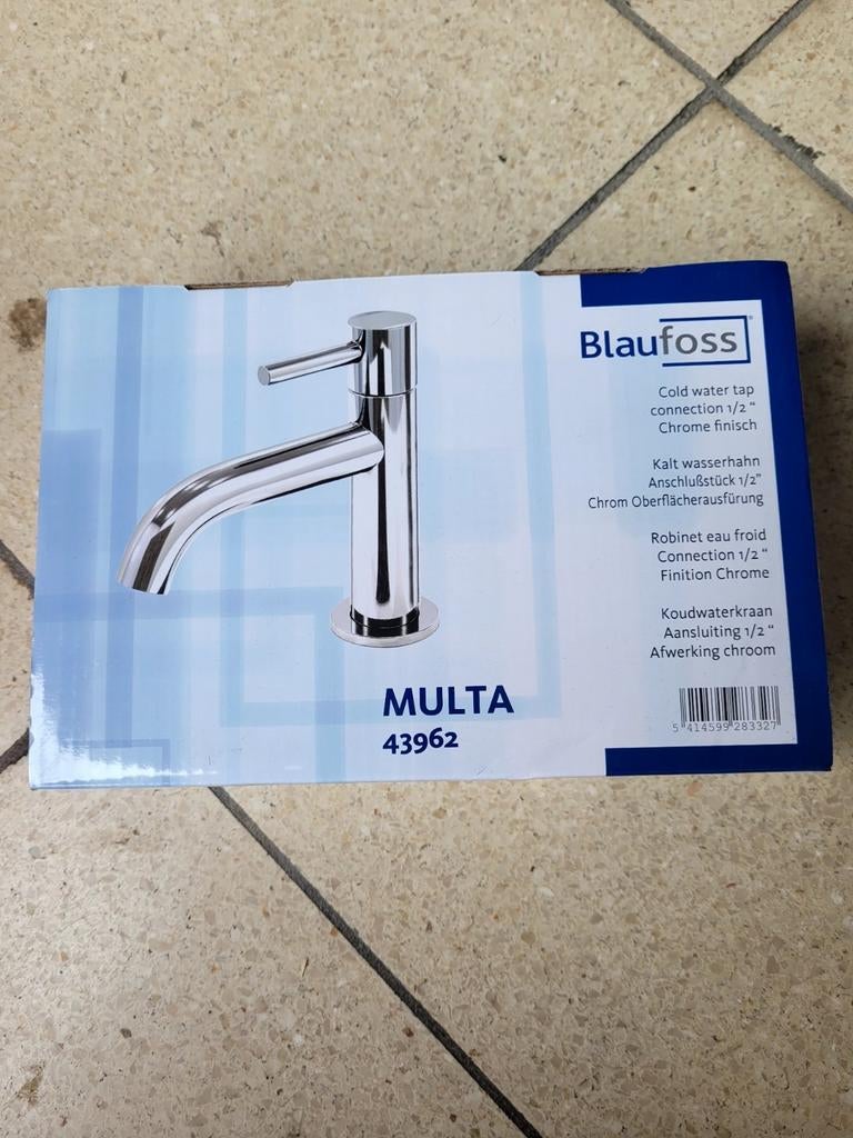 Robinet de lavabo/évier Blaufoss, Enlèvement ou Envoi, Neuf, Chrome, Robinet