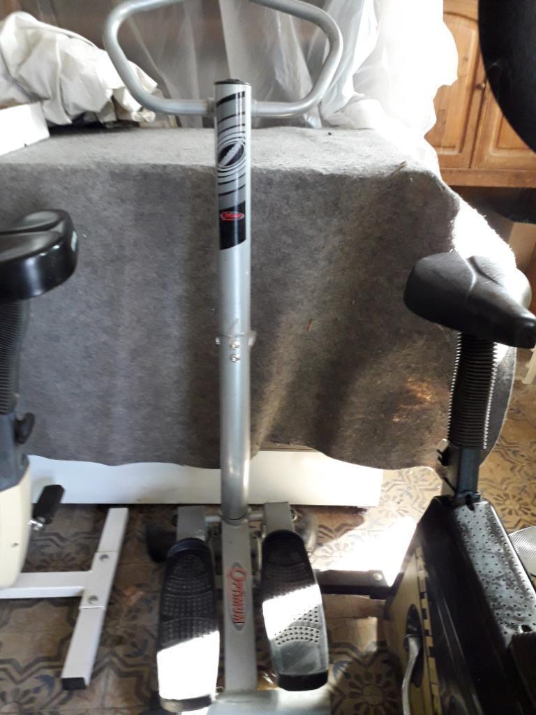 Hometrainer + stepper, Ophalen, Gebruikt, Benen, Hometrainer