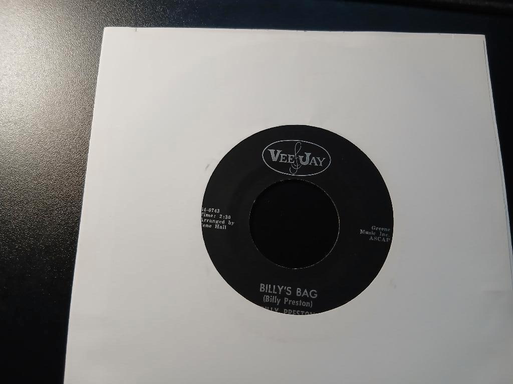 Billy Preston — Billy's Bag '7 « Popcorn », Enlèvement ou Envoi, Comme neuf, R&B et Soul