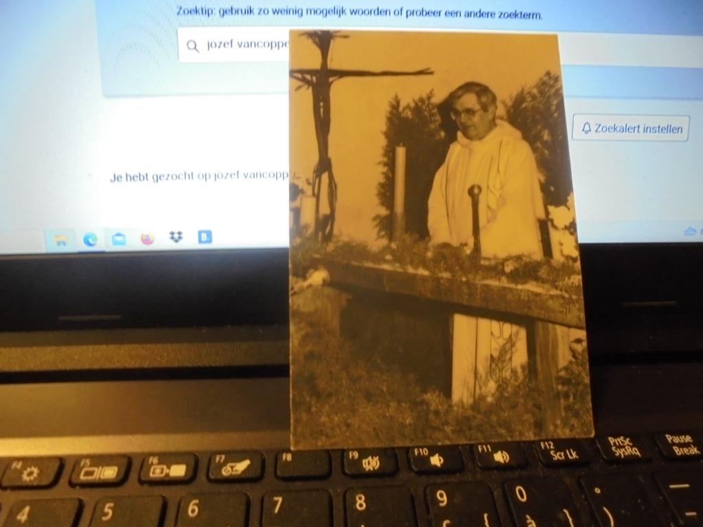 dp Jozef Vancoppenolle, Verzamelen, Bidprentjes en Rouwkaarten, Ophalen of Verzenden, Bidprentje