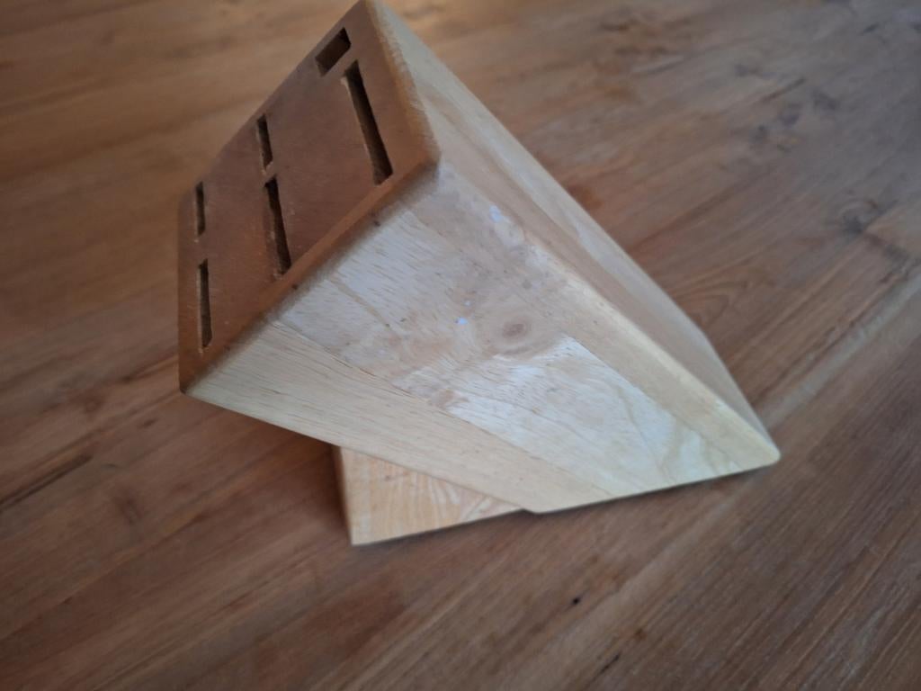 Houten messenblok Sabatier, Ophalen, Zo goed als nieuw