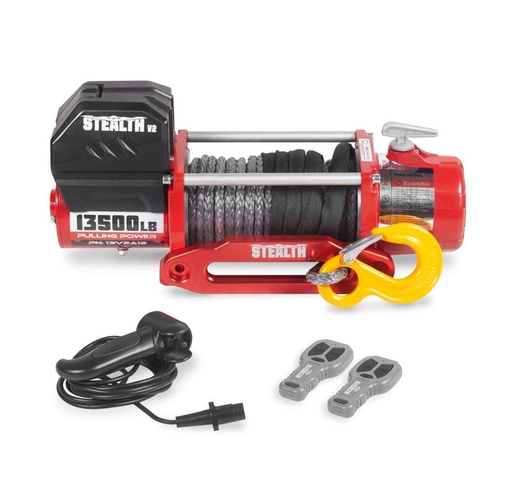Stealth winch 6,100kg 12V grote stock, Auto diversen, Auto-accessoires, Nieuw, Ophalen of Verzenden