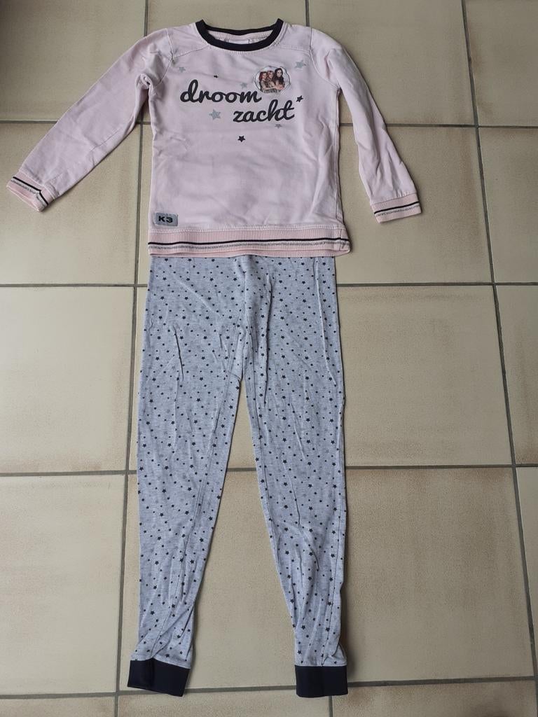 Pyjama K3 122-128, Kinderen en Baby's, Ophalen of Verzenden, Gebruikt, Meisje, Nacht- of Onderkleding