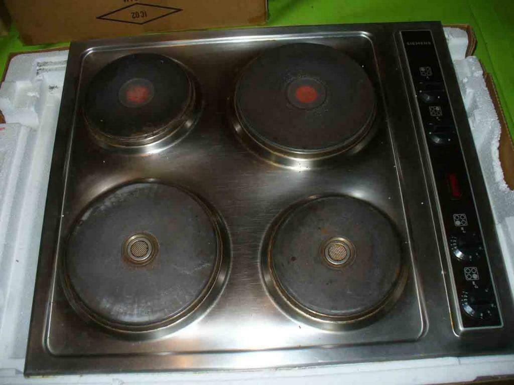 taque de cuisson SIEMENS HM6446, 4 zones de cuisson, Encastré, Enlèvement, Utilisé