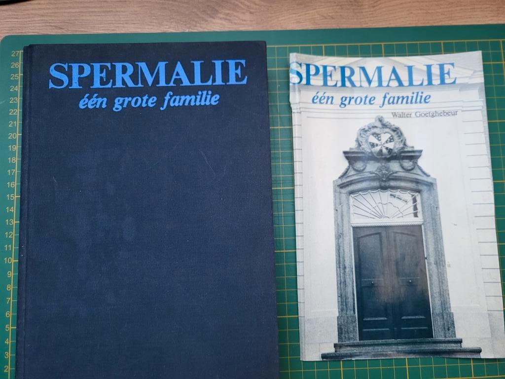 Walter Goetghebeur - Spermalie, één grote familie, Boeken, Ophalen of Verzenden, Gelezen