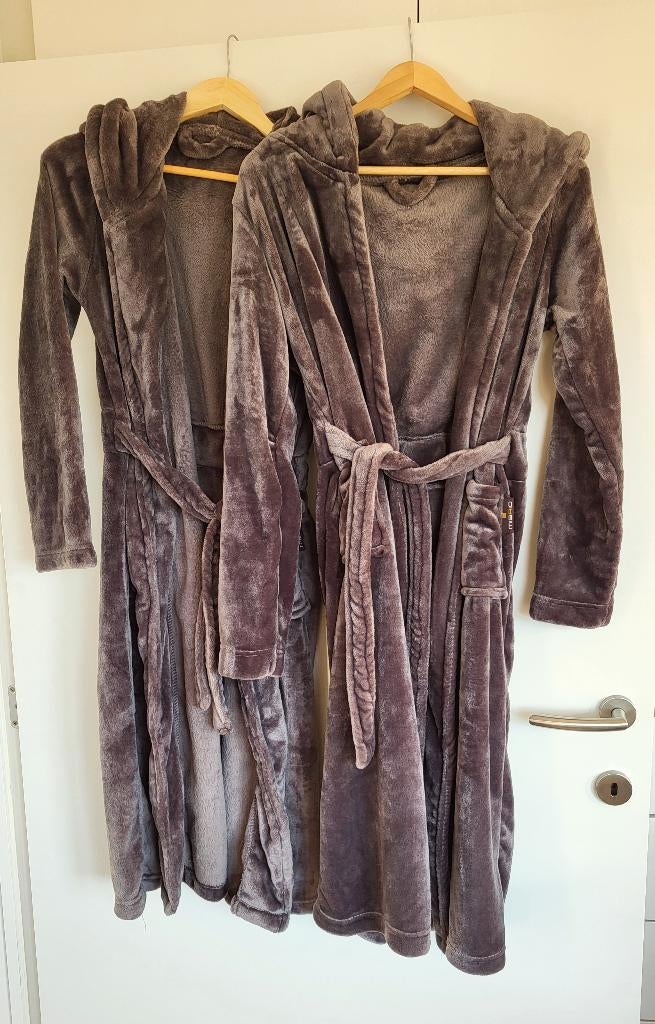 BADJAS MISAIO fleece antraciet, 2 stuks, Kleding | Dames, Homewear, Misaio, Zo goed als nieuw, Grijs, Ophalen