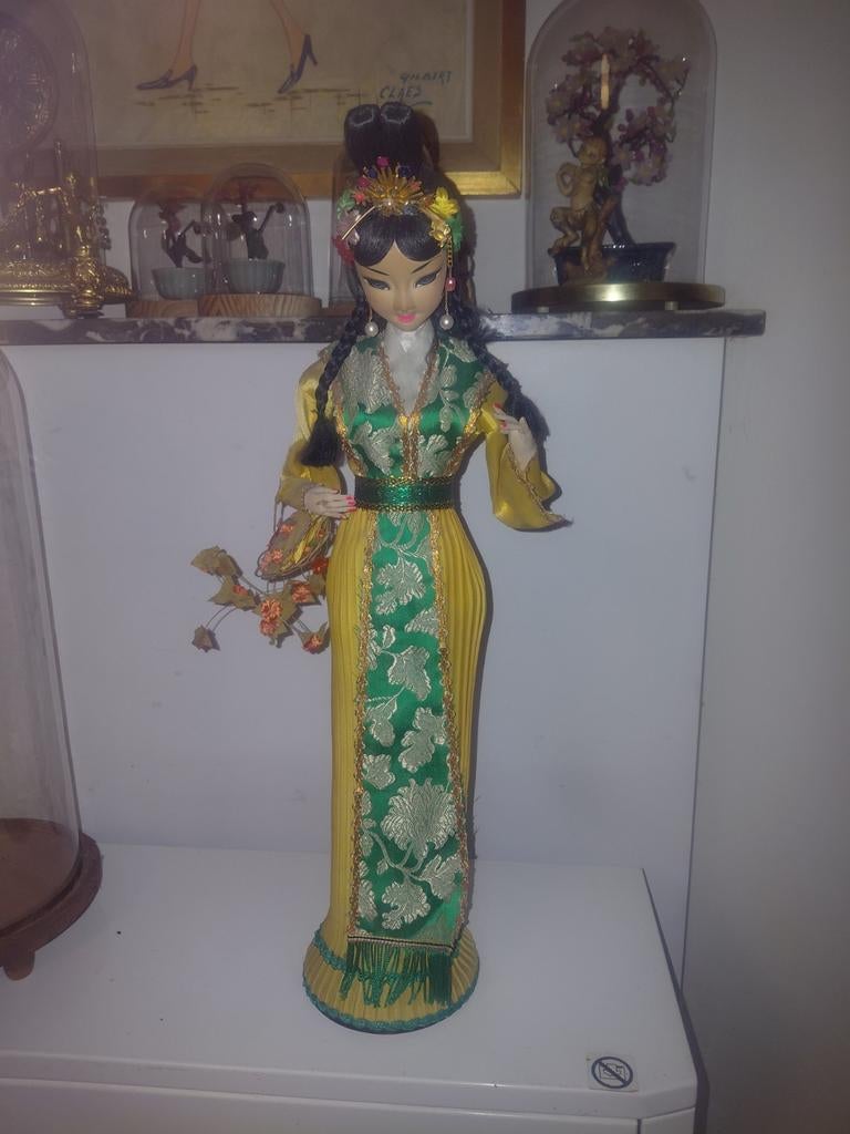 Japanse dame, Ophalen