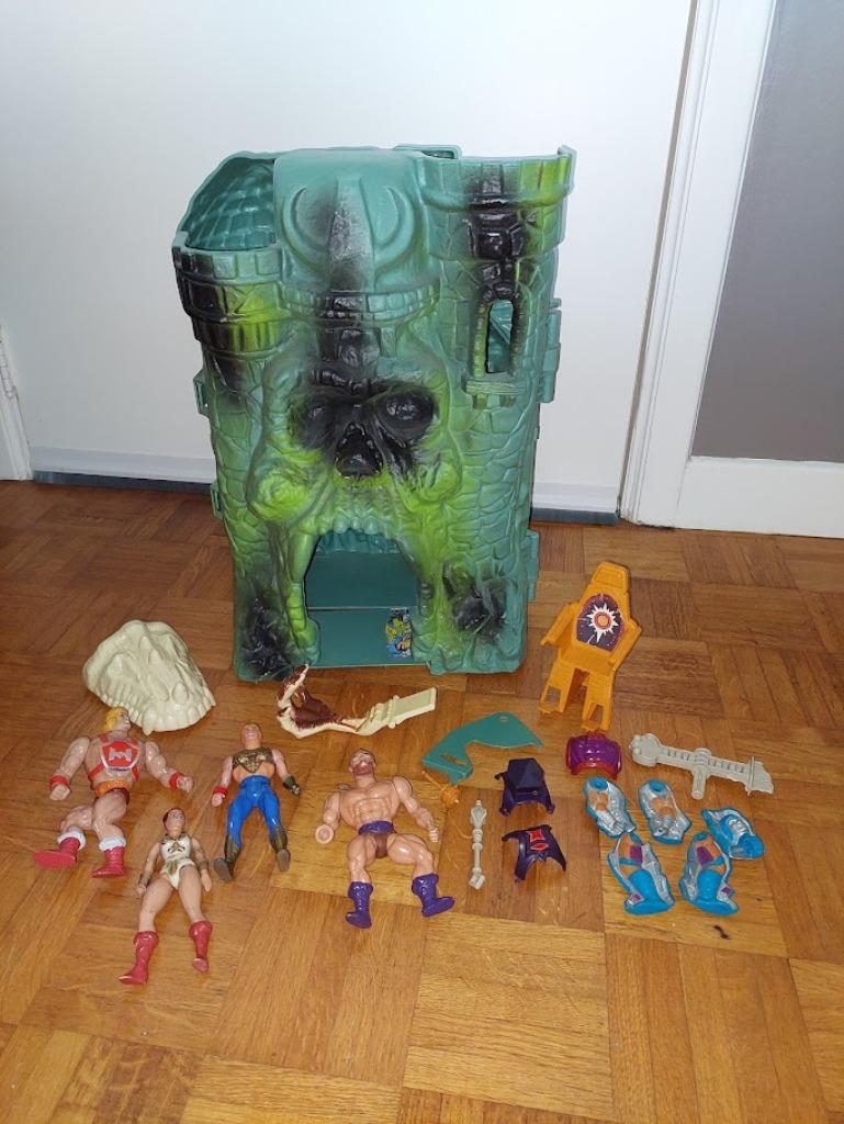 MOTU masters univers maitres univers vintage : lot château o, Enlèvement ou Envoi, Utilisé