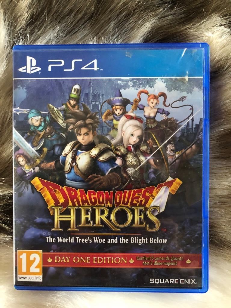 PS4 Dragon Quest Heroes - The World Tree’s Woe and the Bligh, Enlèvement ou Envoi, Comme neuf, Aventure et Action, À partir de 12 ans