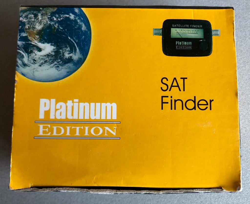 Satellietfinder, Ophalen of Verzenden, Zo goed als nieuw