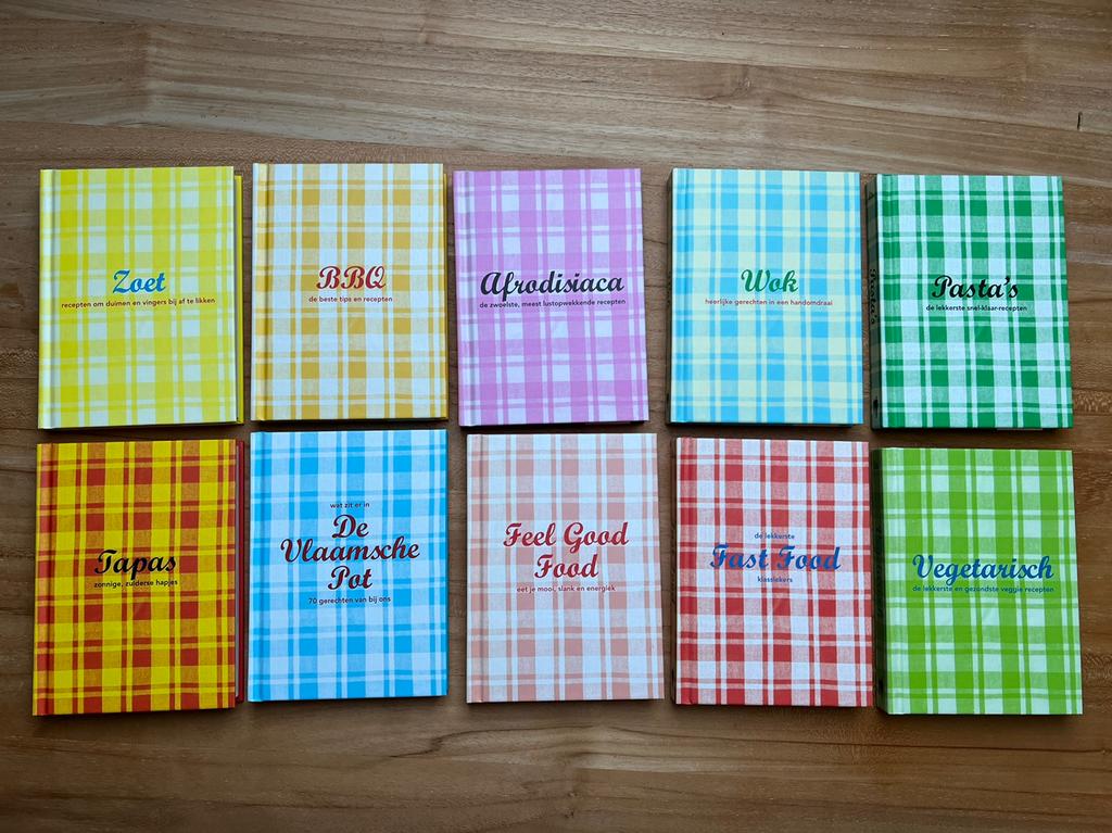 Nieuwe boekenreeks kookboeken De Standaard, Vegetarisch, Nieuw, Ophalen of Verzenden, Borgerhoff & Lamberigts
