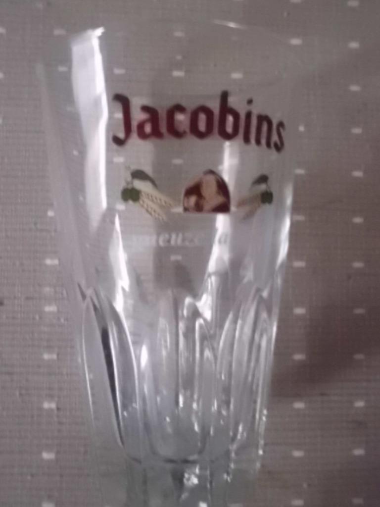 GLAS GUEUZE - KRIEK JACOBINS, Ophalen of Verzenden, Zo goed als nieuw, Glas of Glazen, Overige merken