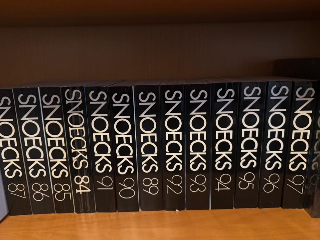 Snoeckx jaarboeken - sommige jaartallen nog in mica, Boeken, Ophalen of Verzenden, Nieuw, Overige onderwerpen