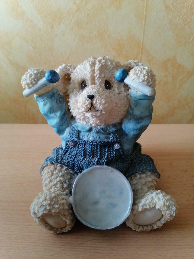 Spaarpot Teddy beer, Verzamelen, Ophalen of Verzenden, Gebruikt