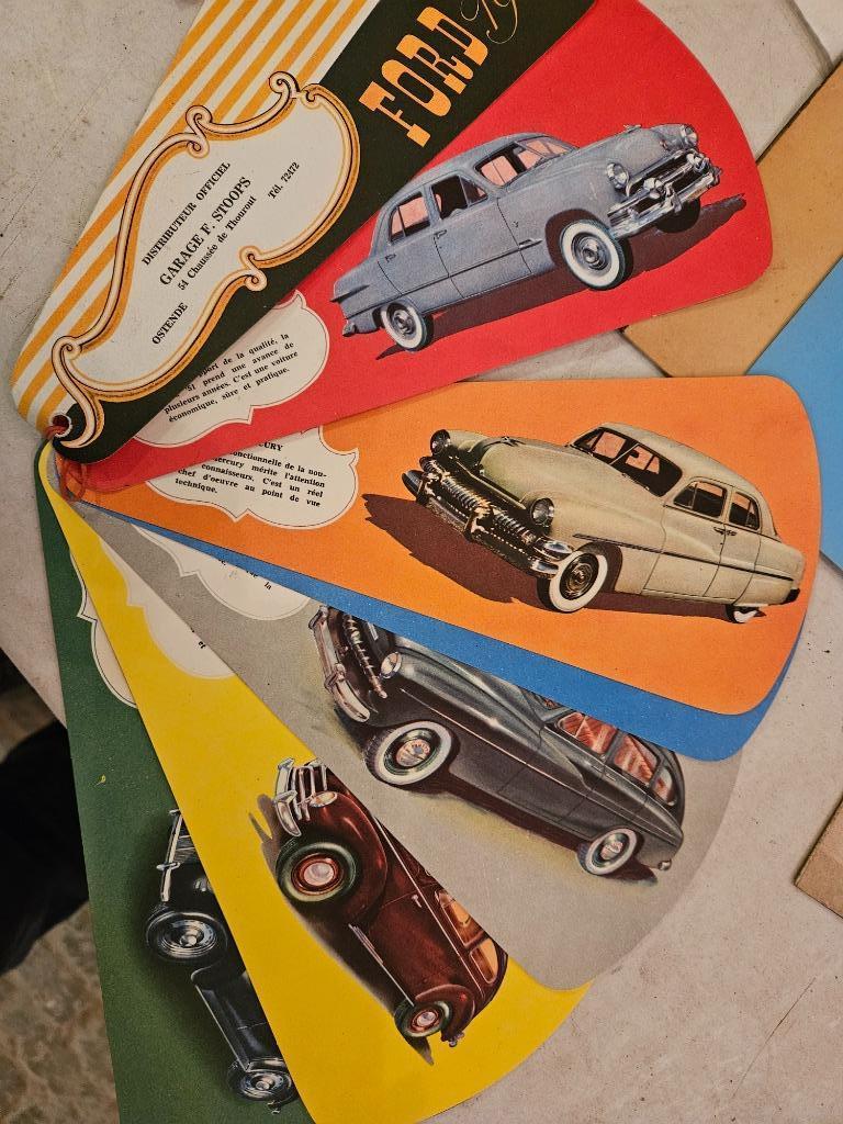 FOLDER FORD 1951, Boeken, Verzenden, Ford