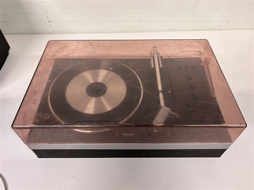 A7211. Philips Stereo 661, Audio, Tv en Foto, Platenspelers, Ophalen of Verzenden, Gebruikt, Philips
