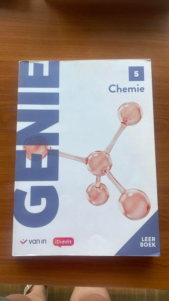 Genie chemie 5 leerboek, Ophalen, Zo goed als nieuw, Overige vakken
