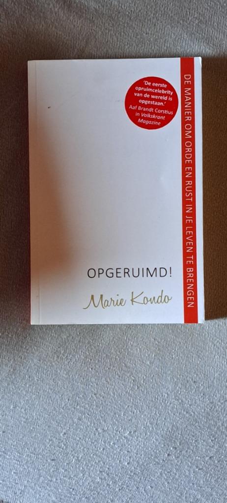 Opgeruimd! Marie kondo, Boeken, Psychologie, Ophalen of Verzenden