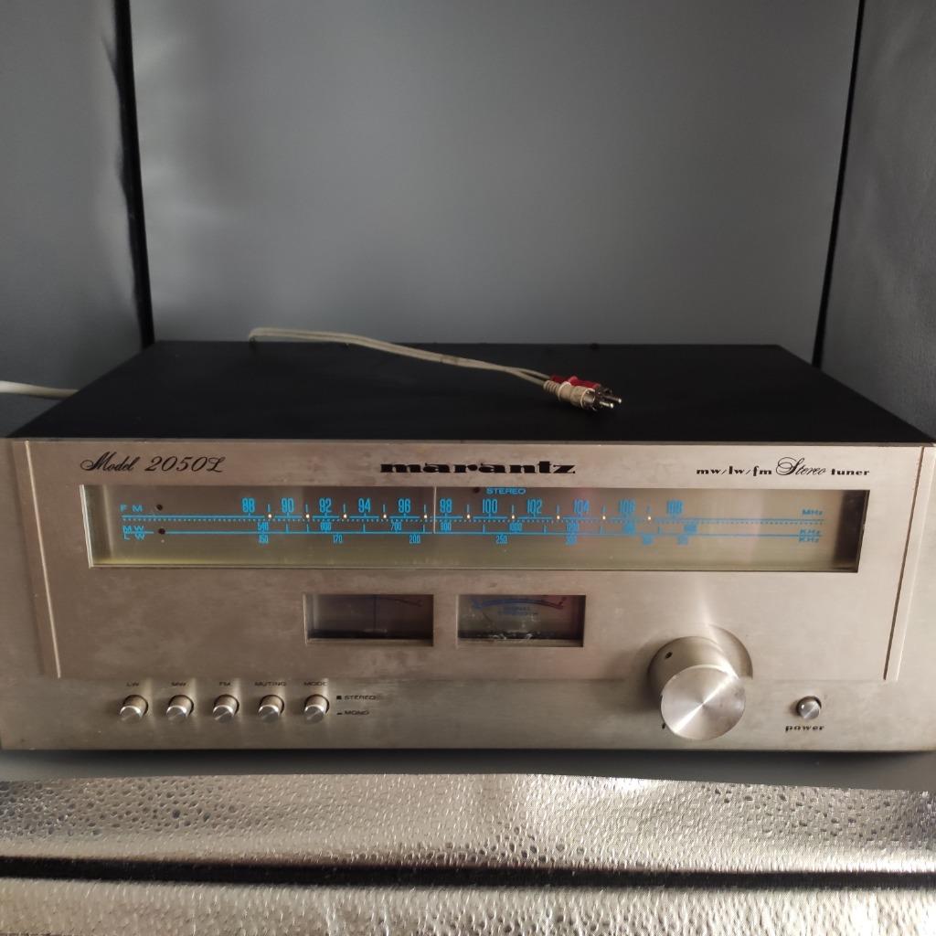 Marantz vintage  hi-fi tuner 2050L, Ophalen of Verzenden, Gebruikt