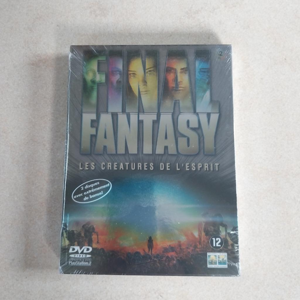Pack 2 DVD „Final Fantasy - de wezens van de geest” Nieuw!!, Vanaf 12 jaar, Ophalen, Nieuw in verpakking, Boxset