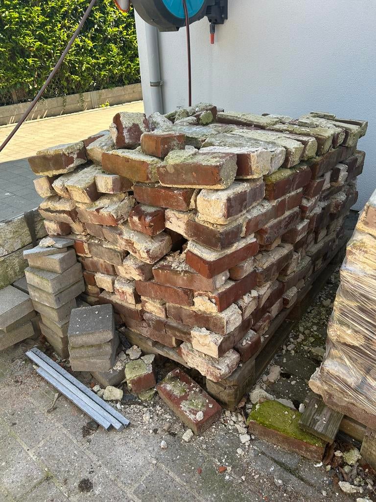 Bakstenen, Enlèvement, Utilisé, Briques
