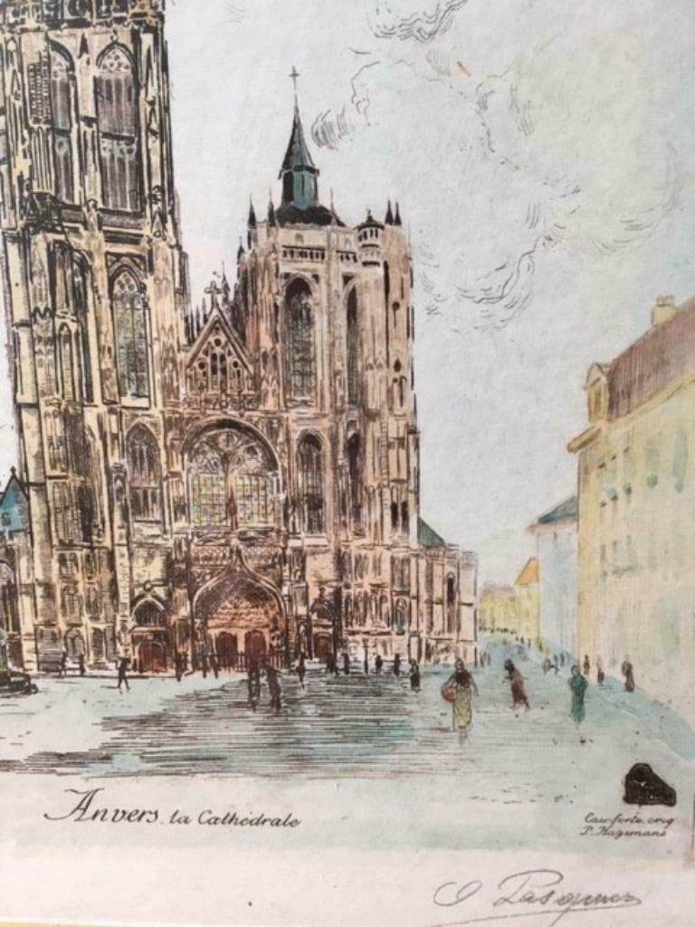 Gravure Antwerpen, Ophalen