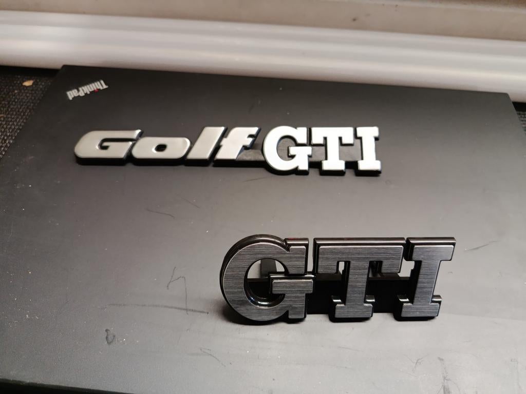 VW golf mk2 GTI logo's nieuw, Ophalen of Verzenden