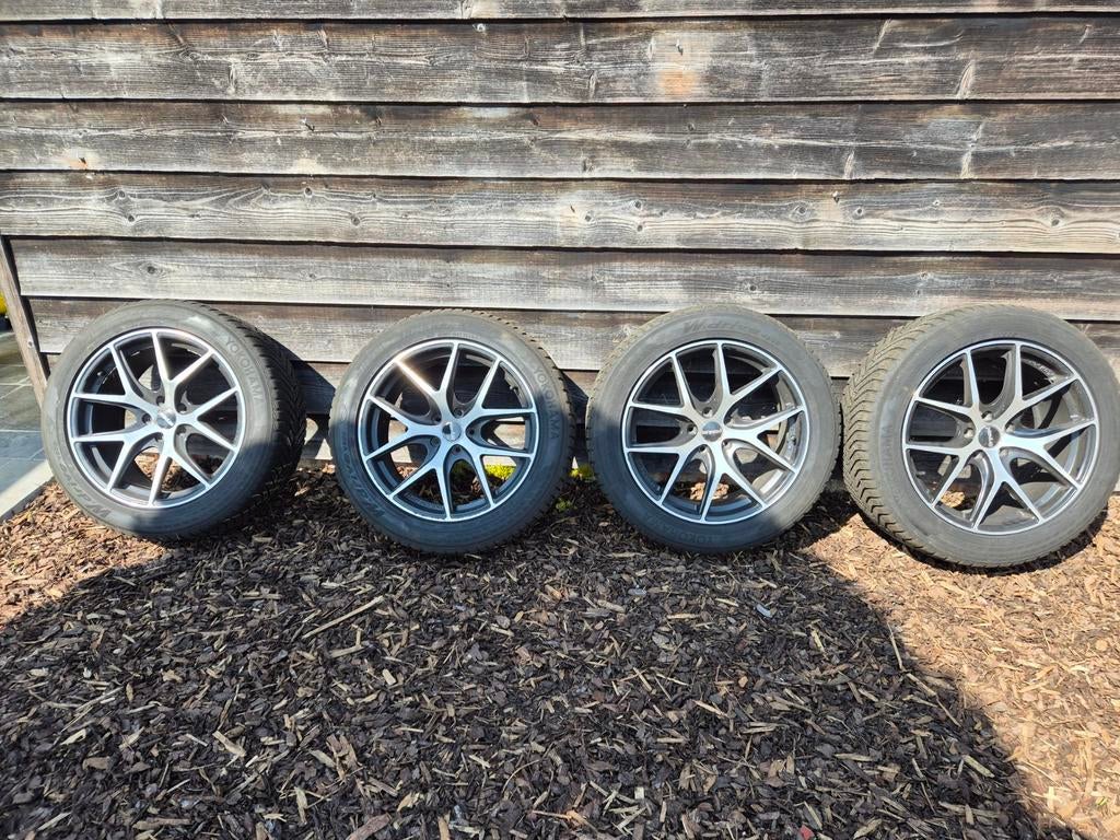 Alu velg met winterband, Auto-onderdelen, Banden en Velgen, Ophalen, Winterbanden, Banden en Velgen