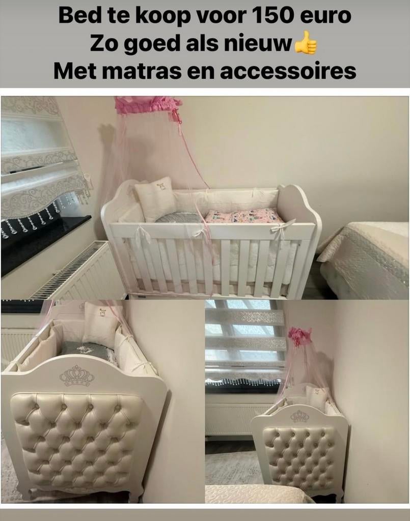 Kinderbed Bopita Diva, Ophalen, Zo goed als nieuw