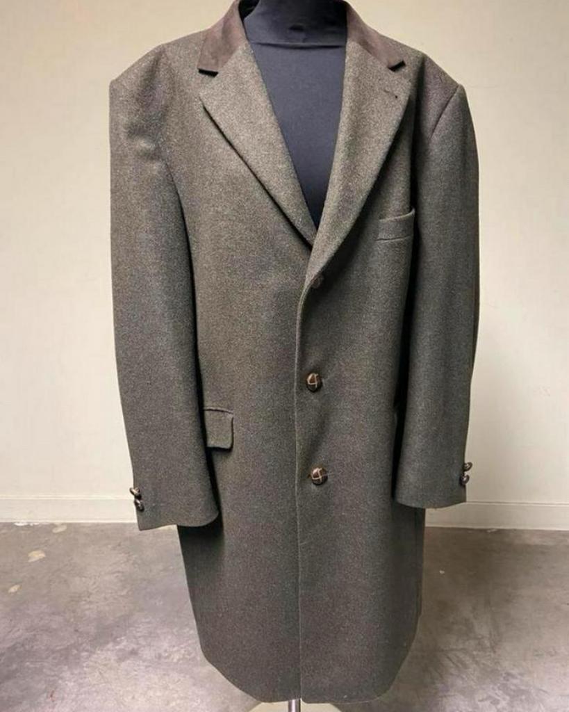 Gevoerde stijlvolle herenmantel maat 54, Vêtements | Hommes, Costumes & Vestes, Enlèvement ou Envoi, Porté, Taille 56/58 (XL)