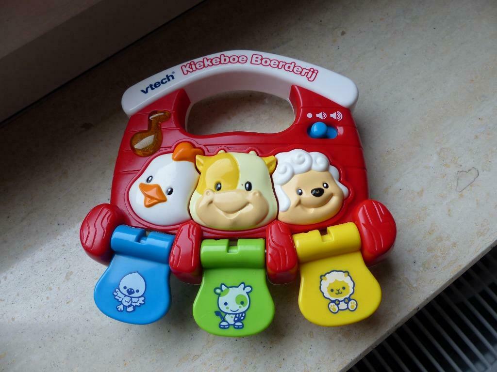 Vtech kiekeboe boerderij, Kinderen en Baby's, Speelgoed | Vtech, Ophalen of Verzenden, Gebruikt
