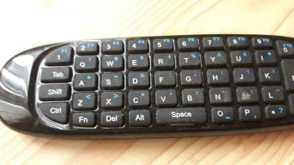 Smart TV Wireless Keyboard with air mouse pointer, Ophalen of Verzenden, Gebruikt, Origineel, Tv