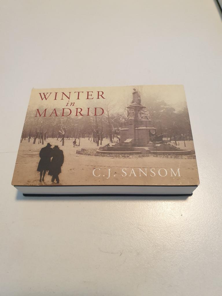C.J. Sansom - Winter in Madrid DWARSLIGGER NR 218, Ophalen of Verzenden, Zo goed als nieuw, C.J. Sansom