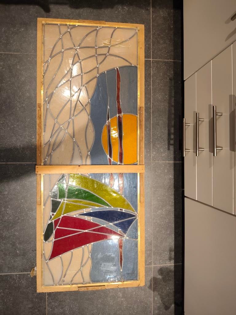 Groot glasraam, Ophalen