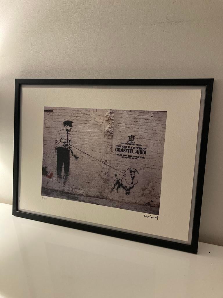 BANKSY : lithographie avec certificat