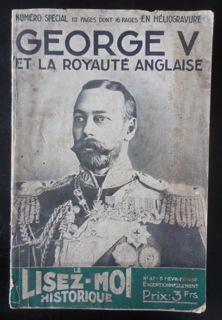 George V et la Royauté Anglaise - 1936, Boeken, Oorlog en Militair, Ophalen of Verzenden