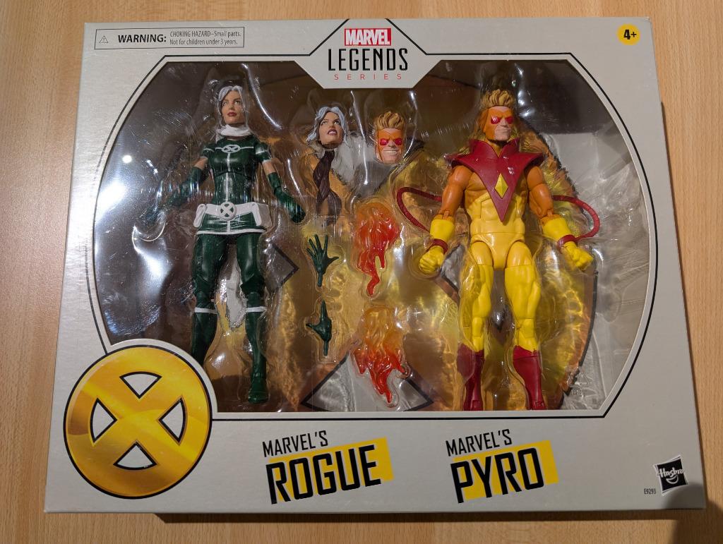 Marvel Legends - Rogue & Pyro 2-Pack (2020), Collections, Personnages de BD, Enlèvement ou Envoi, Super héros, Neuf, Statue ou Figurine