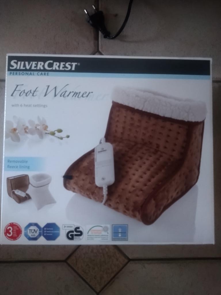 voetverwarmer - silvercrest, Ophalen of Verzenden, Zo goed als nieuw, Overige typen