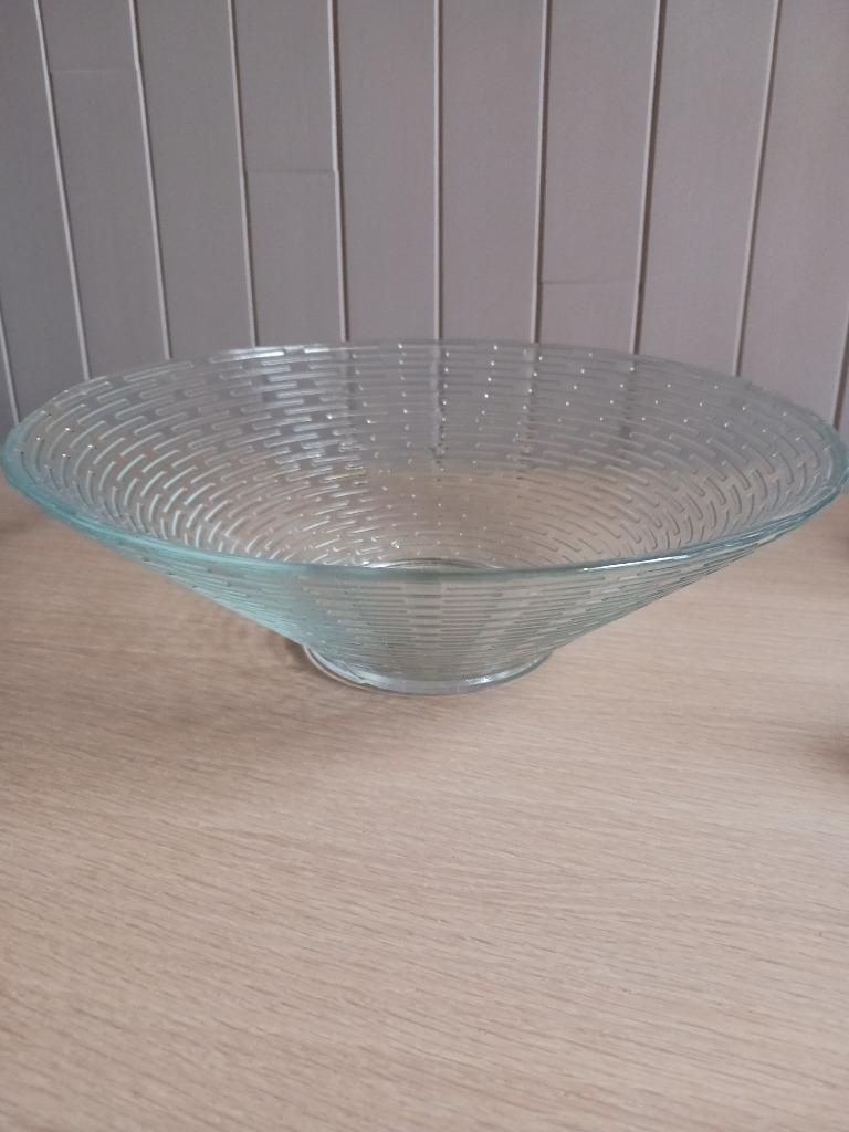 Glazen fruitschaal, Antiek en Kunst, Ophalen of Verzenden