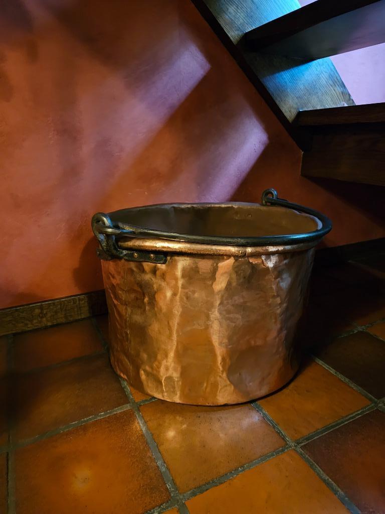 Koperen ketel, Ophalen, Koper