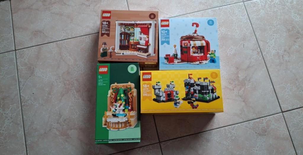 Lot lego Gwp gift 40701 - 40775 - 40776 - 40766 - Neuf, Enfants & Bébés, Jouets | Duplo & Lego, Neuf, Lego, Ensemble complet, Enlèvement ou Envoi