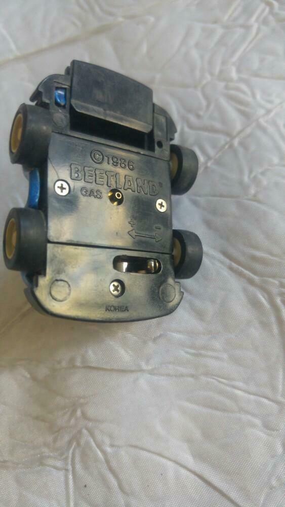 Briquet Aansteker Beetland gas 1986 vw korea, Enlèvement ou Envoi, Comme neuf, Briquet