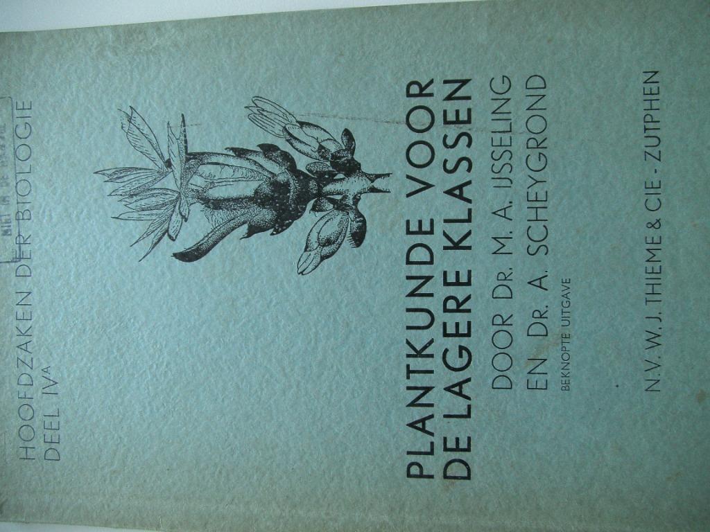 Plantkunde voor de lagere klassen, Enlèvement ou Envoi, Utilisé, Biologie